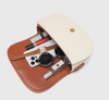 Picture of Fashionable retro saddle bag—versatile design for single shoulder or crossbody wear, stylish and practical.