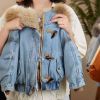 Picture of Children’s Denim Jacket – Winter Style | Hooded, Fleece-Lined, Warm & Stylish