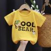Picture of Children’s T-Shirt – Summer Style | Pure Cotton, Short Sleeve, Cartoon Design