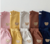 Picture of Kids Cotton Sports Set – Sweatshirt & Pants | Teddy Bear Cartoon, Thick & Comfortable