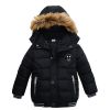 Picture of Kids Winter Jacket – Hooded | Cotton Padded, Smiley Face Design, Warm & Comfortable