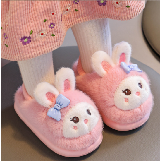 Picture of Kids Winter Slippers – Cartoon Style | Cotton, Warm & Comfortable Indoor Wear