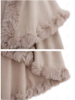 Picture of Women’s Cloak Shawl – Autumn & Winter | Fur Collar, Double-Layer Imitation Cashmere, Elegant & Warm