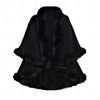 Picture of Women’s Cloak Shawl – Autumn & Winter | Fur Collar, Double-Layer Imitation Cashmere, Elegant & Warm