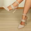 Picture of Women’s High-Heeled Sandals | Slim Heel, Elastic Straps, Pointed Toe, Elegant & Stylish