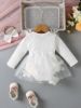 Picture of Baby Girl 2-Piece Set | Lace Dress with Pants & Headscarf, Long Sleeve, Elegant & Cute