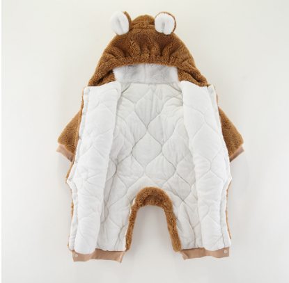 Picture of Baby Onesie – Autumn & Winter | Thickened Fleece, Warm & Comfortable Crawling Outfit