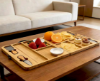 Picture of Portable and Foldable Cheese Board – Snack Platter, Butter Board, Fruit and Bread Cutting Board, Deli Cheese and Vegetable Board