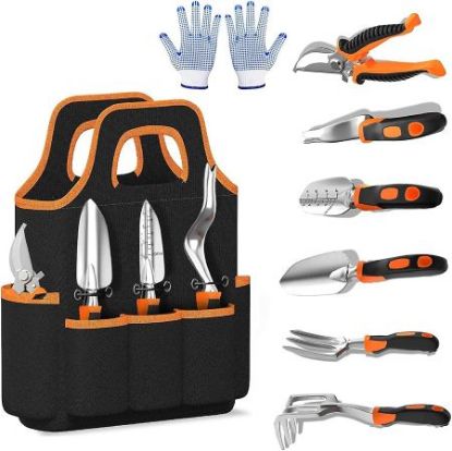 Picture of 8-Piece Orange Garden Pruning Tool Set