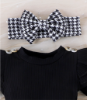 Picture of Girls’ Top and Houndstooth Skirt Set