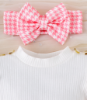 Picture of Girls’ Top and Houndstooth Skirt Set
