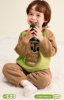 Picture of Autumn and Winter Baby’s Home Wear Set – Coral Fleece Pajamas for Boys, Suitable for Outdoor Wear