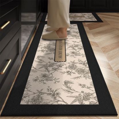 Picture of Kitchen Floor Mat – Anti-Slip and Oil-Resistant French Style Household Rectangular Floor Mat