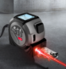 Picture of Three-in-One Laser Ranging Tape Measure – High-Precision Handheld Cross Line Steel Tape Measure for Room and Distance Measuring, Maximum Laser Range 60 Meters