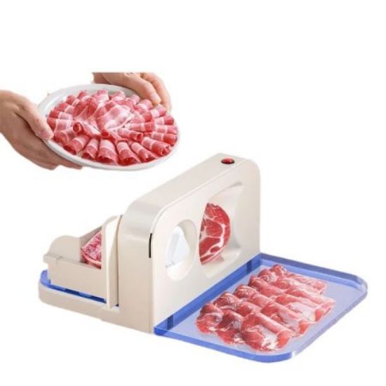 Picture of Household Electric Lamb Roll Slicer – Small Frozen Meat and Beef Slicer