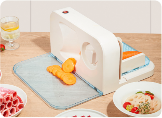 Picture of Household Electric Lamb Roll Slicer – Small Frozen Meat and Beef Slicer