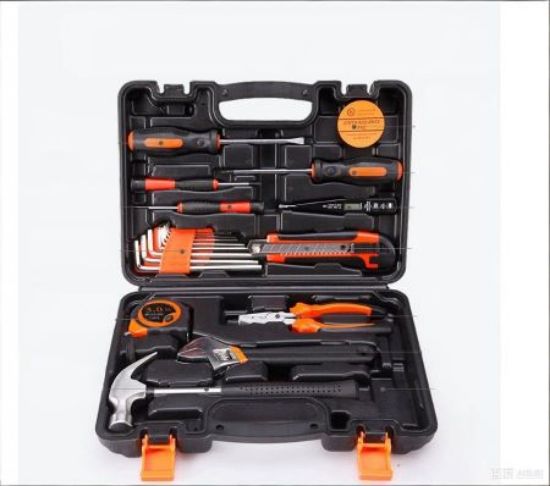 Picture of Manual Household Tool Set – 19-Piece Toolbox Gift Set