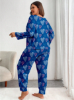Picture of New Spring & Autumn Style – Elastic Large Size Women’s Home Wear Pajama Set (Long Pants & Long Sleeve)