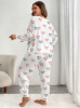 Picture of New Spring & Autumn Style – Elastic Large Size Women’s Home Wear Pajama Set (Long Pants & Long Sleeve)
