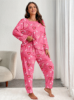 Picture of New Spring & Autumn Style – Elastic Large Size Women’s Home Wear Pajama Set (Long Pants & Long Sleeve)