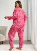 Picture of New Spring & Autumn Style – Elastic Large Size Women’s Home Wear Pajama Set (Long Pants & Long Sleeve)