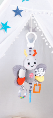 Picture of Baby Soothing Toys – Bed Hanging Bells & Newborn Puzzle Gift