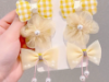 Picture of Cute Flower Bow Hair Clip Set – 10-Piece Girls’ Bangs Hair Accessories