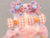 Picture of Cute Flower Bow Hair Clip Set – 10-Piece Girls’ Bangs Hair Accessories