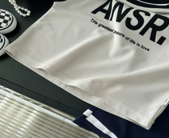 Picture of Boys’ Summer Basketball Vest Set – Korean Fashion Sleeveless Two-Piece Shorts Outfit