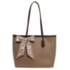 Picture of Women’s Premium Shoulder Bag – Solid Color with Scarf Bow, Large Capacity, Versatile for Work & Commuting