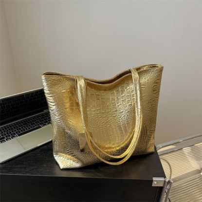 Picture of New Women’s Bag – Large-Capacity Handheld Shoulder & Crossbody Crocodile Pattern Fashion Bag