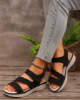 Picture of Women’s Summer Sandals – Sporty Wedge Heel Lightweight Slippers with Velcro Beach Style