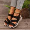 Picture of Women’s Summer Sandals – Sporty Wedge Heel Lightweight Slippers with Velcro Beach Style