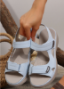 Picture of Women’s Summer Sandals – Sporty Wedge Heel Lightweight Slippers with Velcro Beach Style