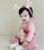 Picture of Baby Girl Spring & Autumn Outfit, Super Cute Two-Piece Jumpsuit Set