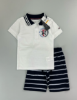 Picture of Children’s Summer Two-Piece Set – Short-Sleeved Collared Outfit for Ages 2–10