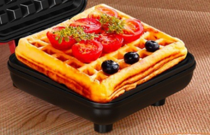 Picture of Convenient Waffle Maker – Single-Person Fast & Healthy Breakfast Appliance