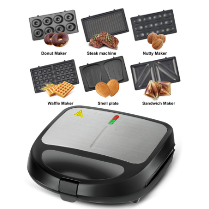 Picture of Convenient Waffle Maker – Single-Person Fast & Healthy Breakfast Appliance