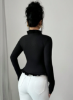 Picture of Women’s Elegant T-Shirt with Rhinestone & Bow Details , long sleeves