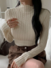 Picture of Women’s Elegant High Neck Long Sleeve T-Shirt