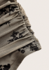 Picture of Women’s Knitted Mesh Top with Patterned Bell long Sleeves