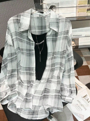 Picture of Women’s Casual Lightweight Transparent long sleeves Shirt