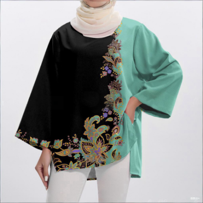 Picture of Spring & Summer Women’s Fashionable Patterned Top