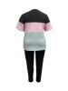 Picture of Fashion Casual Women’s Two‑Piece Set – Round Neck Short‑Sleeved Top with Pants