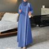 Picture of Spring & Autumn Women’s Elegant Lace Robe Dress
