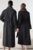 Picture of Autumn & Winter Women’s Long Jacquard Velvet Thick Bathrobe