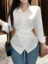 Picture of Women’s Solid Wrap shirt with Long Sleeves