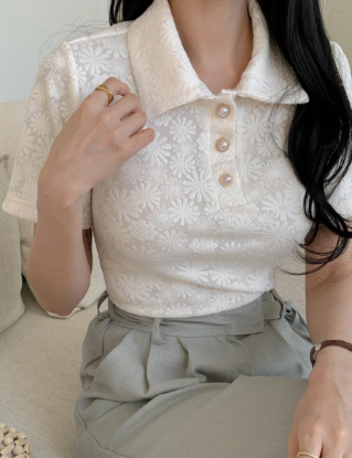 Picture of Women’s Casual Airy T-Shirt – New Spring Style for Dates