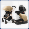 Picture of Baby Stroller – Three-in-One, Lightweight, Sit or Lie Down, Four-Wheel, Umbrella Carriage, Double-Sided Folding