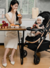 Picture of Baby Stroller – Three-in-One, Lightweight, Sit or Lie Down, Four-Wheel, Umbrella Carriage, Double-Sided Folding